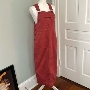 Eddie Bauer Terracotta Midi Dress